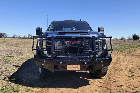 Frontier original front bumper 300-32-4005 for 2024-2026 GMC Sierra 2500HD/3500HD durable frontier truck gear front bumper