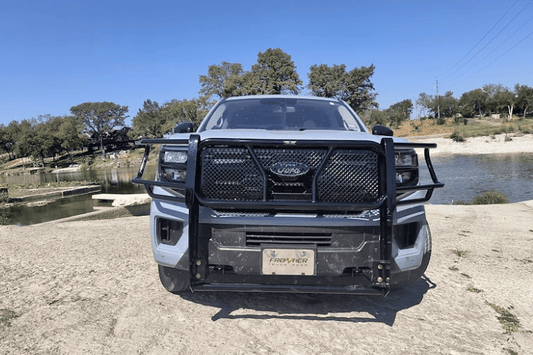 Frontier Truck Gear Grille Guard 200-11-8004 installed on 2018–2026 Ford Expedition