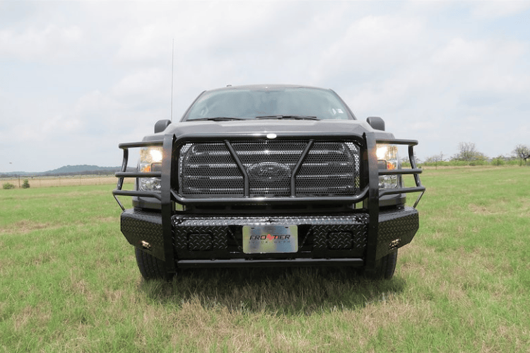 Frontier truck gear grille guard front bumper for 2015-2017 Ford F150