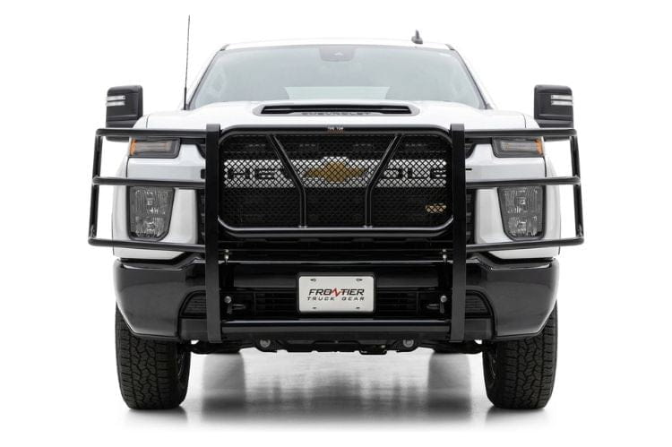 Frontier truck grille guard 200-22-4007 for 2024–2026 Chevy Silverado 2500HD and 3500HD heavy duty front protection
