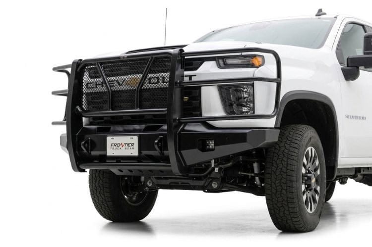 Frontier truck grille guard 200-22-4007 for 2024–2026 Chevy Silverado 2500HD and 3500HD heavy duty front protection
