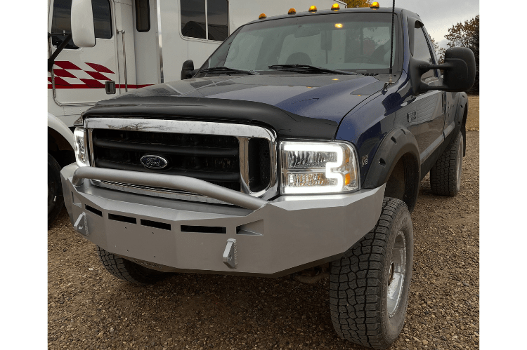 Heavy-duty Fusion 9904FORDFB steel front bumper for Ford F250/F350 Super Duty 1999–2004