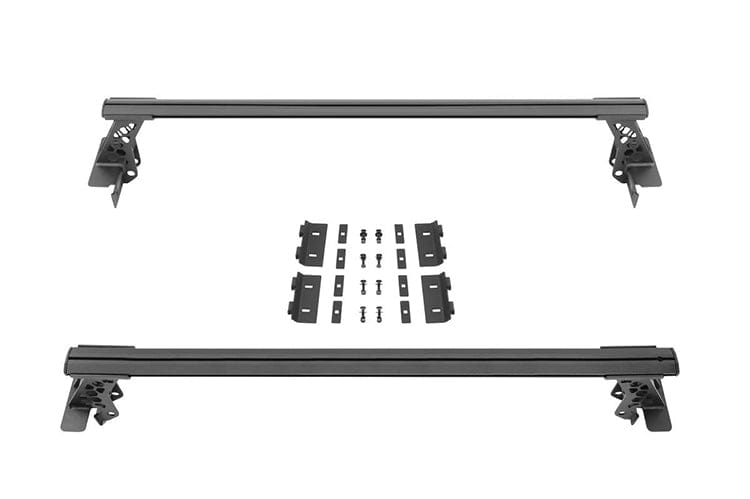 Go Rhino 5935001T Dodge Ram 2500/3500 2015-2024 XRS Cross Bars Truck Bed Rail Kit for Full-Sized Trucks without Tonneau Covers