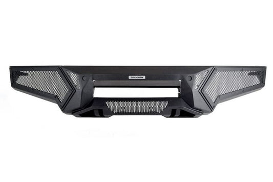 Go Rhino Element Front Bumper 341861T for 2019-2022 GMC Sierra 1500 with power-actuated hide-away light bar mount for trucks