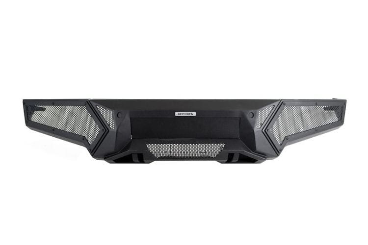 Go Rhino Element Front Bumper 341861T for 2019-2022 GMC Sierra 1500 with power-actuated hide-away light bar mount for trucks
