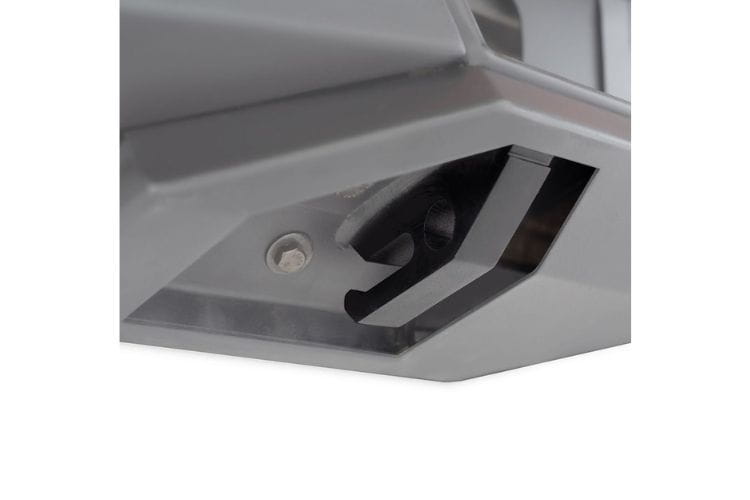 Go Rhino Element Front Bumper 341861T for 2023-2026 Chevrolet Silverado 1500 with power-actuated hide-away light bar mount design