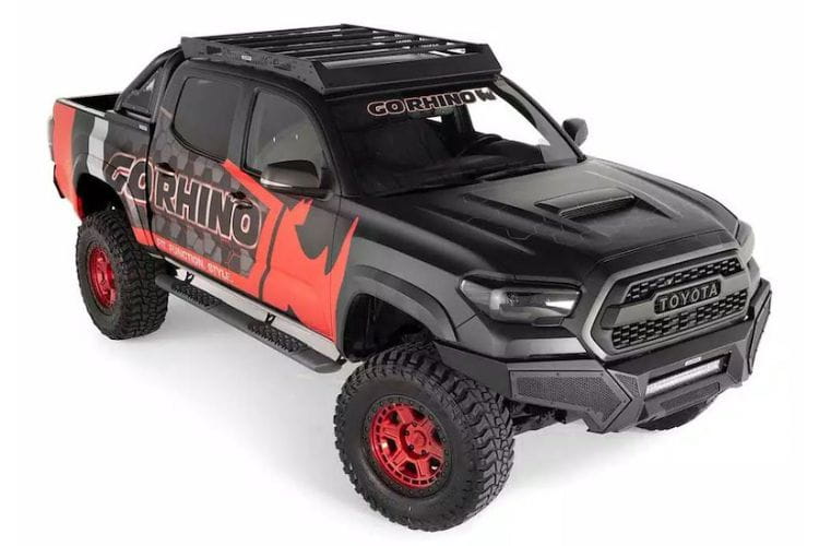 Go Rhino Element front bumper 34398T for 2021-2026 Ford F150 durable Go Rhino Element bumper black front protection