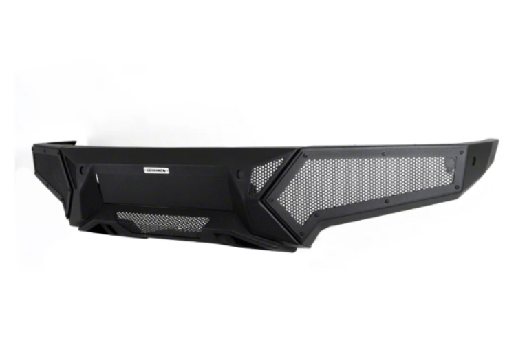 Go Rhino front bumper Element 341301T for 2019–2026 Ram 1500 Rebel with power hide-away light bar mount.
