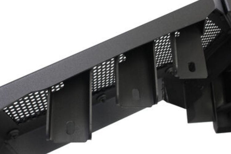 Go Rhino Element Front Bumper 34186T for 2023-2026 Chevy Silverado 1500, with fixed light bar mount and rugged truck protection