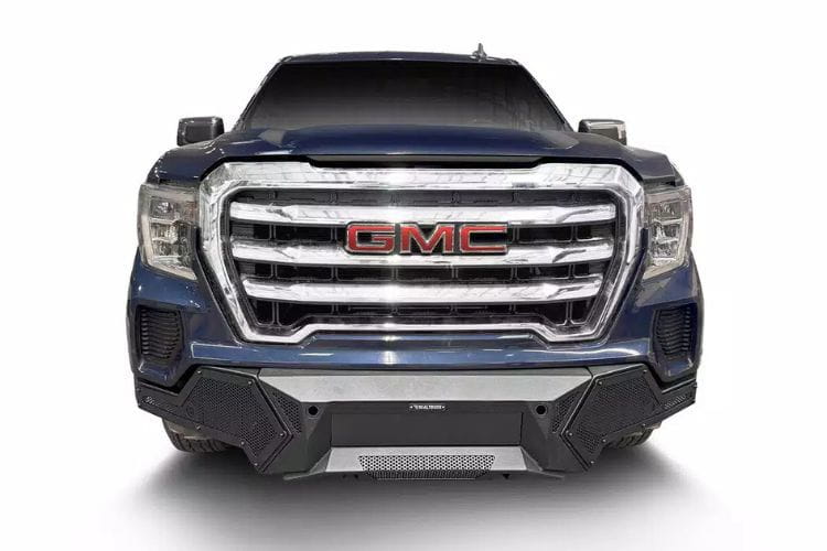 Go Rhino Element Front Bumper 34186T for 2023-2026 Chevy Silverado 1500, with fixed light bar mount and rugged truck protection