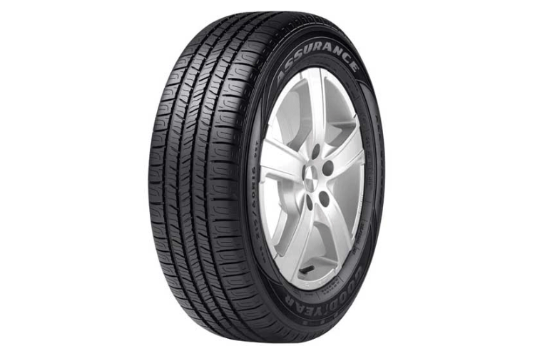 Goodyear Assurance all season tire 225/55R17 407726374, one of the best Goodyear tires for year-round performance and value