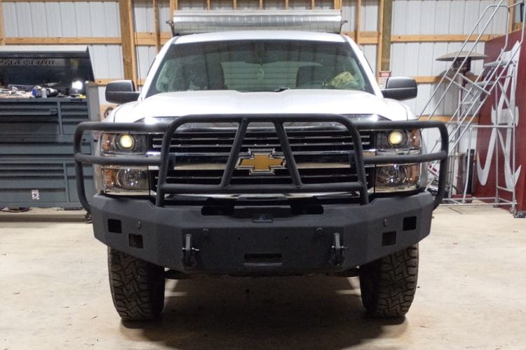 Hammerhead 600-56-0277 Chevy Silverado 2500/3500 2015-2019 X-Series Front Bumper Winch Ready