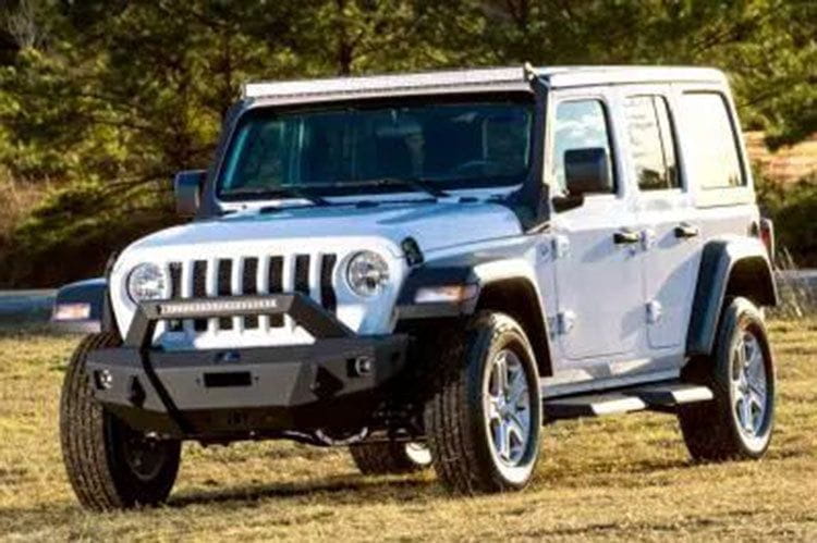 Hammerhead 600-56-0757 Jeep Gladiator 2019-2024 Stubby Winch Front Bumper Formed Guard