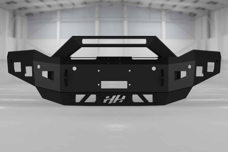 Hammerhead 600-56-0989 Dodge Ram 4500/5500 2019-2024 Front Bumper Formed Guard Winch Ready