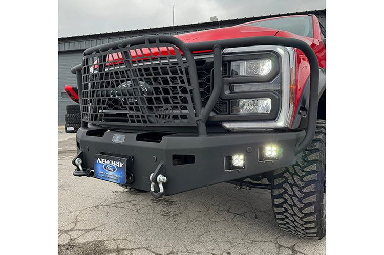 Hammerhead 600-56-1098 Ford F450/F550 Superduty 2023-2025 Front Bumper Winch Ready with Full Brush Guard