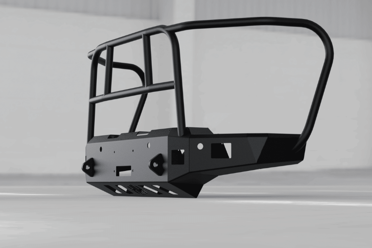 2024-2025 Chevy Silverado 2500/3500 Hammerhead Front Winch Bumper 600-56-1199 with full brush guard