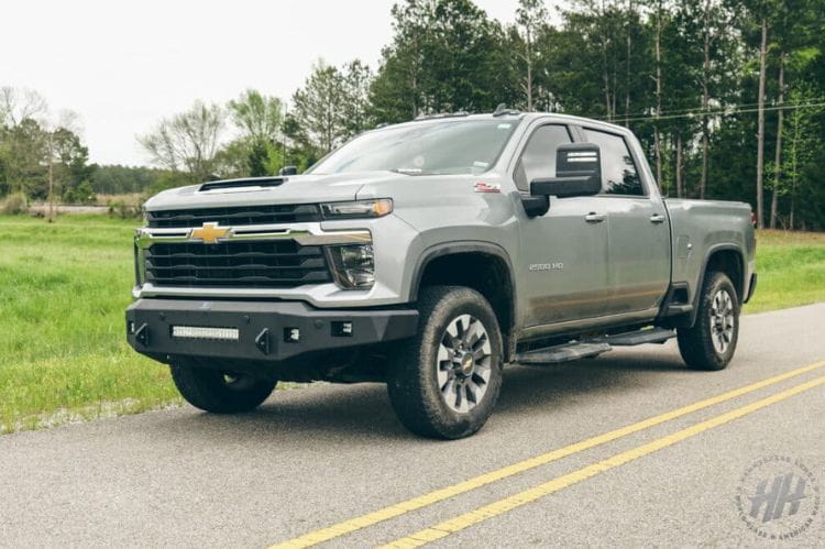 Hammerhead LowPro front bumper 600-56-1175 for 2024-2025 Chevy Silverado 2500/3500 durable low profile hammerhead front bumper