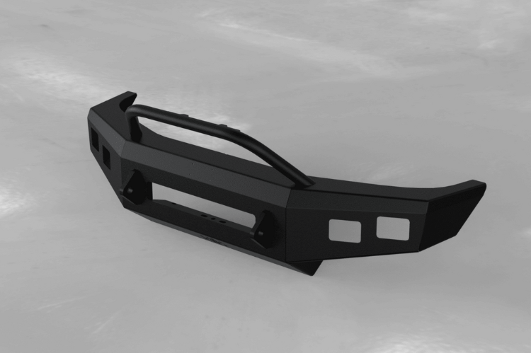 Hammerhead 600-56-0678 Chevy Colorado 2003-2012 Low Profile Front Bumper With Pre-Runner Guard