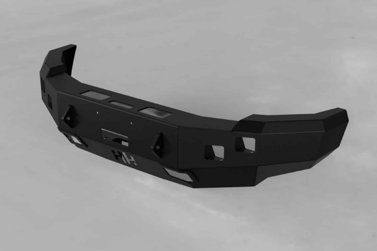 Hammerhead 600-56-0134 Chevy Silverado 1500 2007-2013 Front Bumper Winch Ready No Brushguard