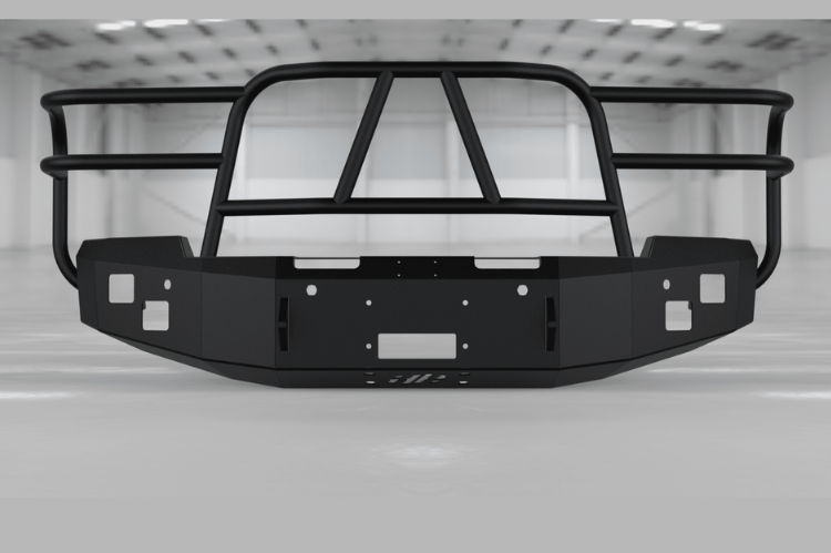 Hammerhead 600-56-0214 Chevy Silverado 1500 2014-2015 X-Series Front Bumper Winch Ready