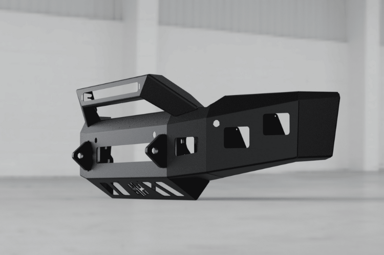 Hammerhead 600-56-0841 Chevy Silverado 1500 2019-2021 Front Bumper Low Profile Formed Guard Non-Winch