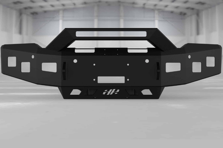 Hammerhead 600-56-0856 Chevy Silverado 1500 2019-2020 Front Bumper Formed Guard Winch Ready