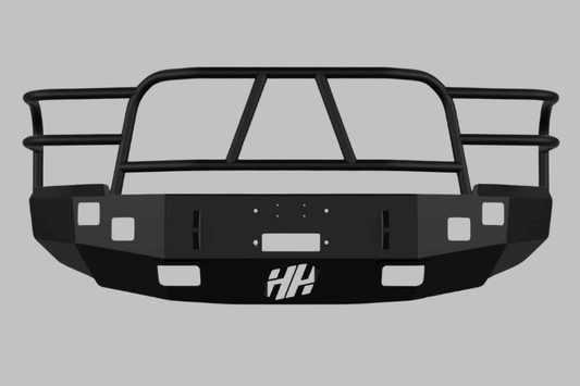Hammerhead 600-56-0054 Chevy Silverado 1500 2007-2013 X-Series Front Bumper Winch Ready