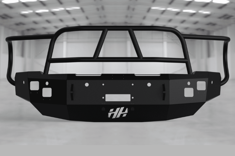 Winch-ready Hammerhead X-Series front bumper for 2010-2018 Dodge Ram 4500/5500.