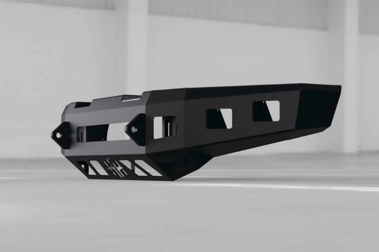 Hammerhead 600-56-0789 Ford F450/F550 Superduty 2008-2010 Low Profile Front Bumper No Brushguard Non-Winch