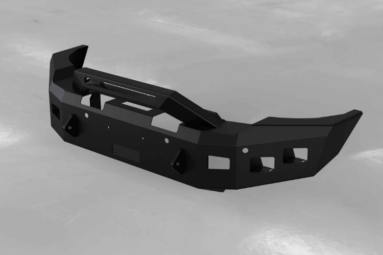 Hammerhead 600-56-1009 GMC Sierra 2500/3500 2020-2023 X-Series Front Bumper Winch Ready with Formed Pre-Runner Guard