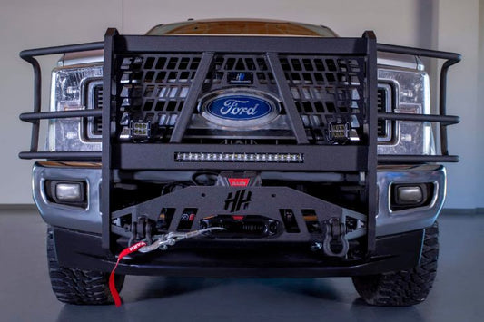 Hammerhead grille guard winch mount 600-56-1049 for 2019-2025 Ram 2500/3500 durable front truck winch mount