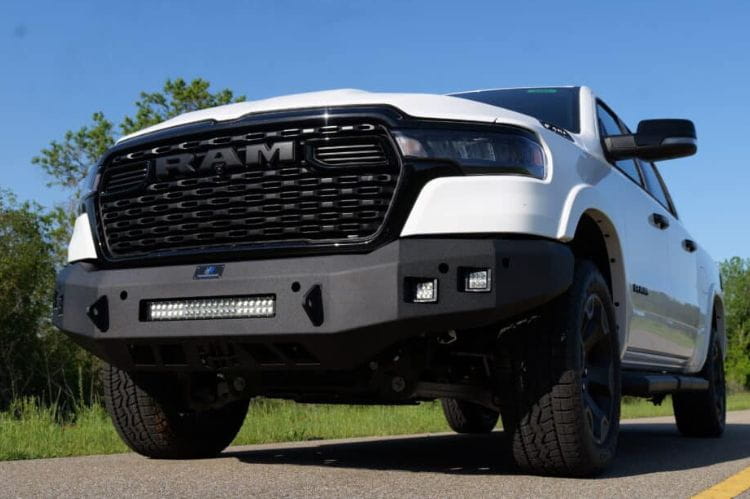 Hammerhead LowPro front bumper 600-56-1186 for 2025 Ram 1500 durable Hammerhead low profile front bumper black finish