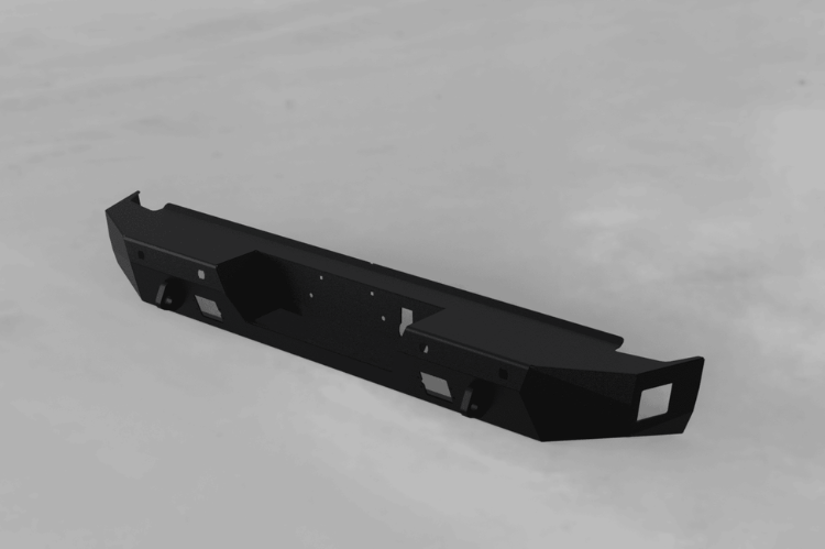 Hammerhead 600-56-0908 Nissan Titan XD 2016-2019 Rear Bumper Flush Mount with Sensors and BSM