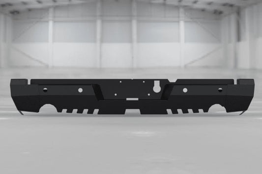 Hammerhead truck rear bumper 600-56-1106 for 2019-2024 Ram 1500 durable Hammerhead rear bumper black protection finish