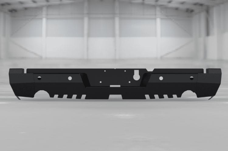 Hammerhead truck rear bumper 600-56-1106 for 2019-2024 Ram 1500 durable Hammerhead rear bumper black protection finish