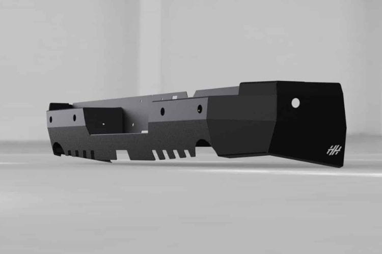 Hammerhead truck rear bumper 600-56-1106 for 2019-2024 Ram 1500 durable Hammerhead rear bumper black protection finish