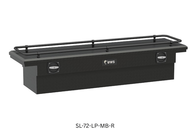 Heavy-duty 2018 Dodge Ram 2500 with Hammerhead bumper, UWS toolbox, and Draw-Tite hitch from the Heavy Hauler Kit