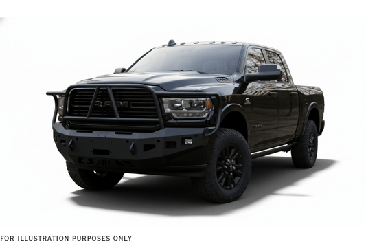 2024 Dodge Ram 2500 Heavy Hauler Kit with Hammerhead bumper, UWS toolbox, and Draw-Tite hitch built for power, protection, and hauling strength