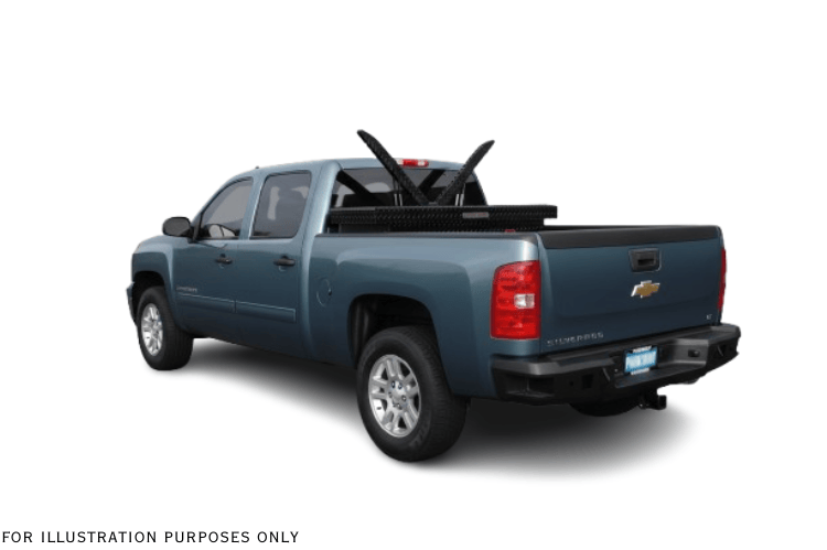 2007 Chevy Silverado 2500 Heavy Hauler Kit - Hammerhead + Weather Guard Toolbox + Curt Hitch