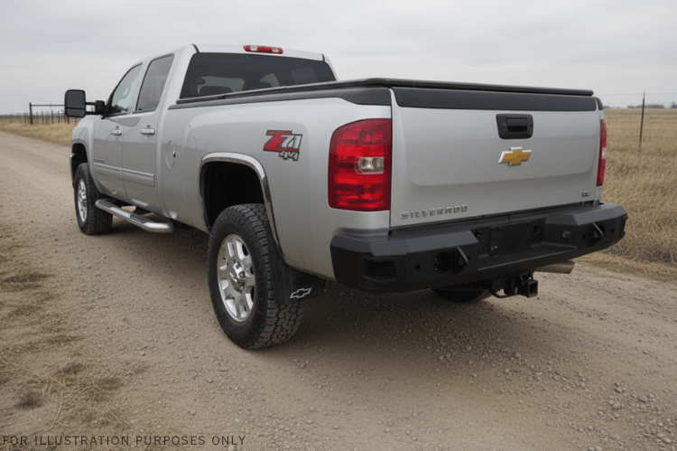 2014 Chevy Silverado 2500HD Heavy Hauler Kit with Hammerhead bumper, UWS toolbox, and Curt hitch built for strength, hauling, and durability