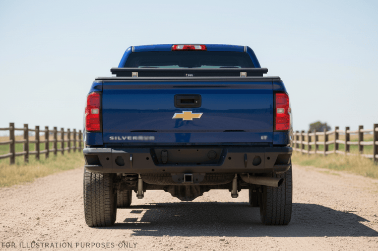 2019 Chevy Silverado 2500HD Heavy Hauler Kit with Hammerhead bumper, UWS toolbox, and Curt hitch for rugged hauling performance