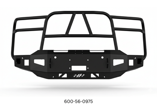 2023 Silverado 2500HD equipped with Hammerhead bumper, UWS toolbox, and Curt hitch — complete Heavy Hauler setup for towing and durability