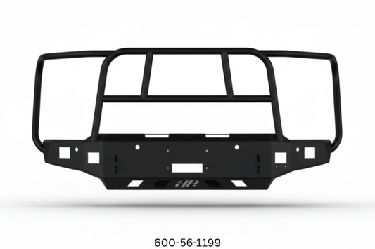 2025 Silverado 2500HD Heavy Hauler setup with Hammerhead front bumper, Roar Armor rear protection, UWS toolbox, and Curt hitch for towing