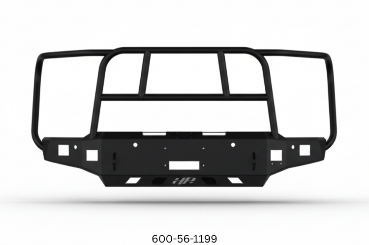 2025 Silverado 2500HD Heavy Hauler setup with Hammerhead front bumper, Roar Armor rear protection, UWS toolbox, and Curt hitch for towing
