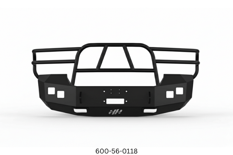 Complete 2007 GMC Sierra 2500HD Heavy Hauler Kit including Hammerhead bumper, UWS toolbox, and Curt hitch for strength and reliability