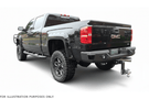 Rugged 2019 GMC Sierra 2500HD Heavy Hauler Kit designed for jobsite power – Hammerhead bumper, UWS toolbox, and Curt hitch