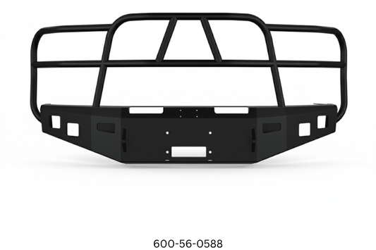2022 Ford F250 Superduty Heavy Hauler Kit featuring Hammerhead front and rear bumpers, UWS crossover toolbox, and Curt trailer hitch — built for heavy-duty hauling, towing, and truck bed storage