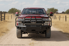 2022 Ford F250 Super Duty Heavy Hauler Kit with Hammerhead front and rear bumpers, UWS crossover toolbox, and Curt trailer hitch