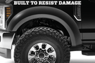 Husky Liners Extend-A-Fender flares 2802928 for 1999-2007 Ford F250/F350 Super Duty truck flares and ford super duty fender flares.