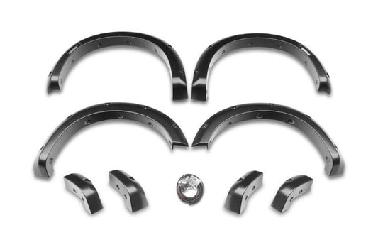 Husky Liners Pocket Style fender flares 2802917 for 2008-2010 Ford F250/F350 Superduty durable black husky liners fender flares